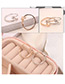 Fashion Rose Gold Flower Shape Decorated Ring