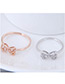 Fashion Gold Color Bowknot Shape Decorated Ring