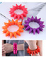Fashion Orange Rivet Shape Design Pure Color Bracelet