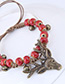 Fashion Khaki Deer Head Shape Decorated Bracelet
