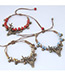 Fashion Khaki Deer Head Shape Decorated Bracelet