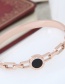 Fashion Rose Gold Hollow Out Design Bracelet