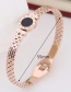 Fashion Rose Gold Round Shape Decorated Bracelet