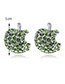 Fashion Red Apple Shape Decorated Earrings