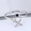 Fashion Silver Color Aircraft Shape Decorated Opening Ring