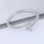 Fashion Silver Color Cross Shape Decorated Pure Color Ring