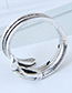 Fashion Silver Color Bird Shape Design Opening Ring