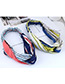 Sweet Blue+red Stripe Pattern Decorated Hair Band