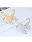Fashion Gold Color Starfish Shape Decorated Opening Bracelet