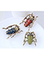 Fashion Green Insect Shape Design Simple Brooch