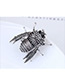 Elegant Silver Color Cicadidae Shape Design Simple Brooch