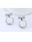 Sweet Multi-color Bowknot Shape Design Color Matching Earrings