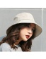 Trendy Beige Pure Color Decorated Fishman Sunshade Hat
