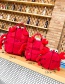Fashion Red Crab Shape Decorated Backpack(s)