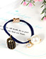 Fashion Navy Cage Pendant Decorated Hair Band