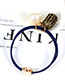 Fashion Navy Cage Pendant Decorated Hair Band