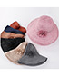 Fashion Gray Flower Shape Decorated Hat