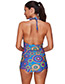Sexy Multi-color Color Matching Decorated Swimwear(2pcs)