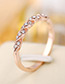 Fashion Silver Color Full Diamond Decorated Ring