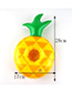 Fashion Yellow Pineapple Shape Decorated Cup Holder