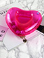 Fashion Plum Red Heart Shape Decorated Cup Holder