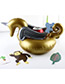 Fashion Gold Color Unicorn Shape Decorated Cup Holder