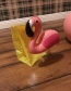 Fashion Pink Swan Shape Decorated Children Swimming Arm Ring