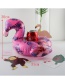 Fashion Pink Flamingo Shape Decorated Cup Holder