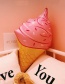 Fashion Pink Ice Cream Shape Decorated Life-saving Ring