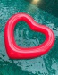 Fashion Red Heart Shape Decorated Swimming Ring