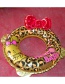 Fashion Yellow Leopard Shape Decorated Swimming Ring(80)