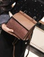 Fashion Black Heart Shape Design Paillette Bag