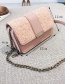 Fashion Pink Paillette Decorated Bag