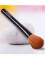 Fashion Black Color-matching Decorated Makeup Brush