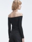 Fashion Black Pure Color Decorated Jumpsuit