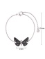 Fashion Silver Color Butterfly Shape Design Bracelet