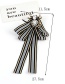 Fashion Red+black Spider Shape Decorated Bowknot Brooch
