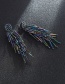 Fashion Multi-color Multi-color Decortaed Tassel Earrings