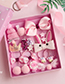 Fashion Pink Flower&bowknot Shape Decorated Baby Hair Clip (18 Pcs )