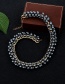 Fashion Gun Black Bead Decorated Necklace