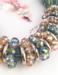Fashion Green Pure Color Decorated Necklace