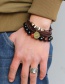 Fashion Brown Libra Pattern Decorated Bracelet