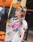 Fashion Multi-color Color Matching Decorated Scarf