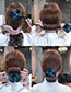Lovely Multi-color Tassel&flower Decorated Hair Curler(7pcs)