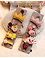 Lovely Silver Color+pink Crown&bear Decorated Hair Band(5pcs)