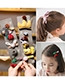 Lovely Gray+yellow Bowknot&flower Decorated Hair Band(5pcs)