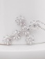 Elegant Transparent Flower Shape Decorated Necklace