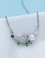 Fashion Transparent Bird Shape Decorated Necklace