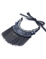 Fashion Silver Color Tassel Decorated Necklace