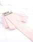 Fashion Pink Tassel&pearls Decorated Bowknot Brooch